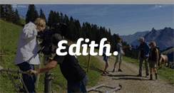 Desktop Screenshot of edithfilms.ch